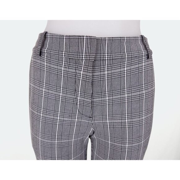DEREK LAM 10 CROSBY 0 Two-toned Plaid Flannel Button Flare Cropped Pant $395US - Picture 7 of 11